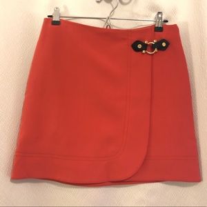 Marc by Marc Jacobs coral faux Wrap Skirt